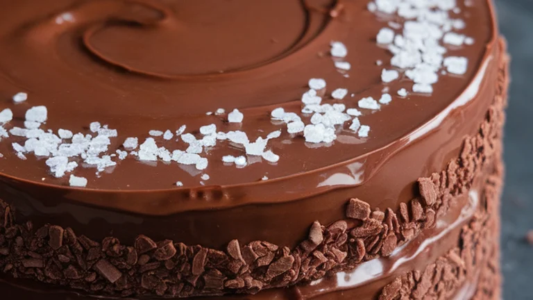 Flourless Chocolate Truffle Cake - Featured