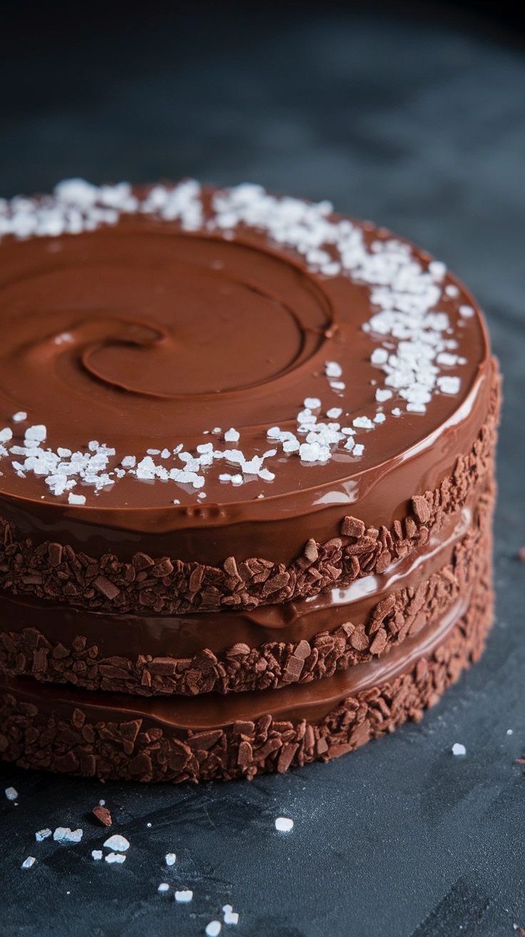 Flourless Chocolate Truffle Cake