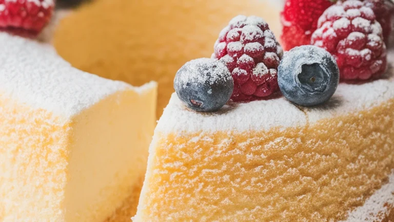 Fluffy Angel Food Cake - Featured