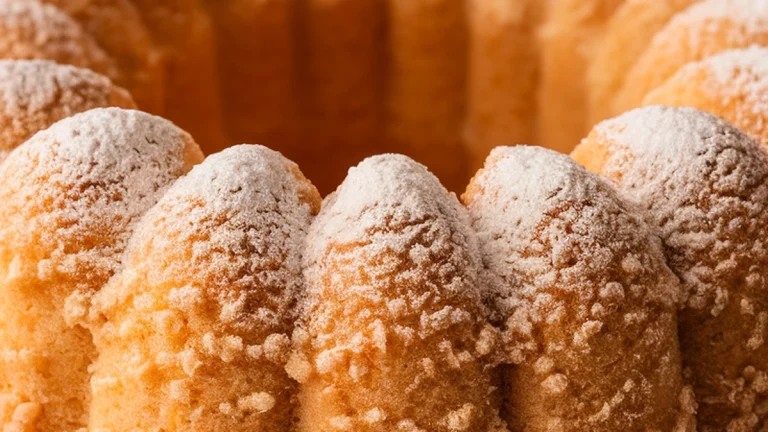 Fluffy Vanilla Chiffon Cake - Featured