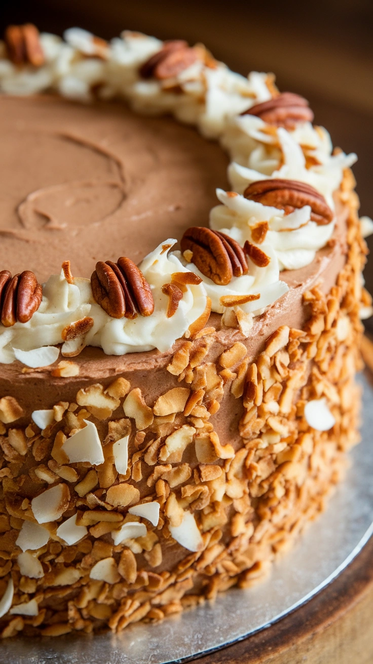 German Chocolate Cake