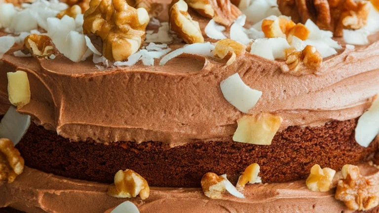 German Chocolate Layer Cake - Featured