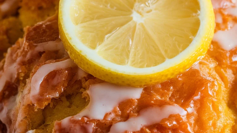 Glazed Lemon Drizzle Loaf - Featured