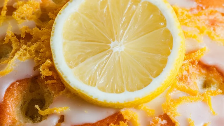 Glazed Lemon Drizzle Loaf - Featured