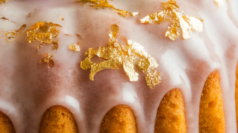 Glazed Vanilla Pound Cake - Featured