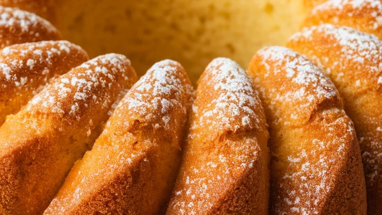 Golden Butter Pound Cake - Featured