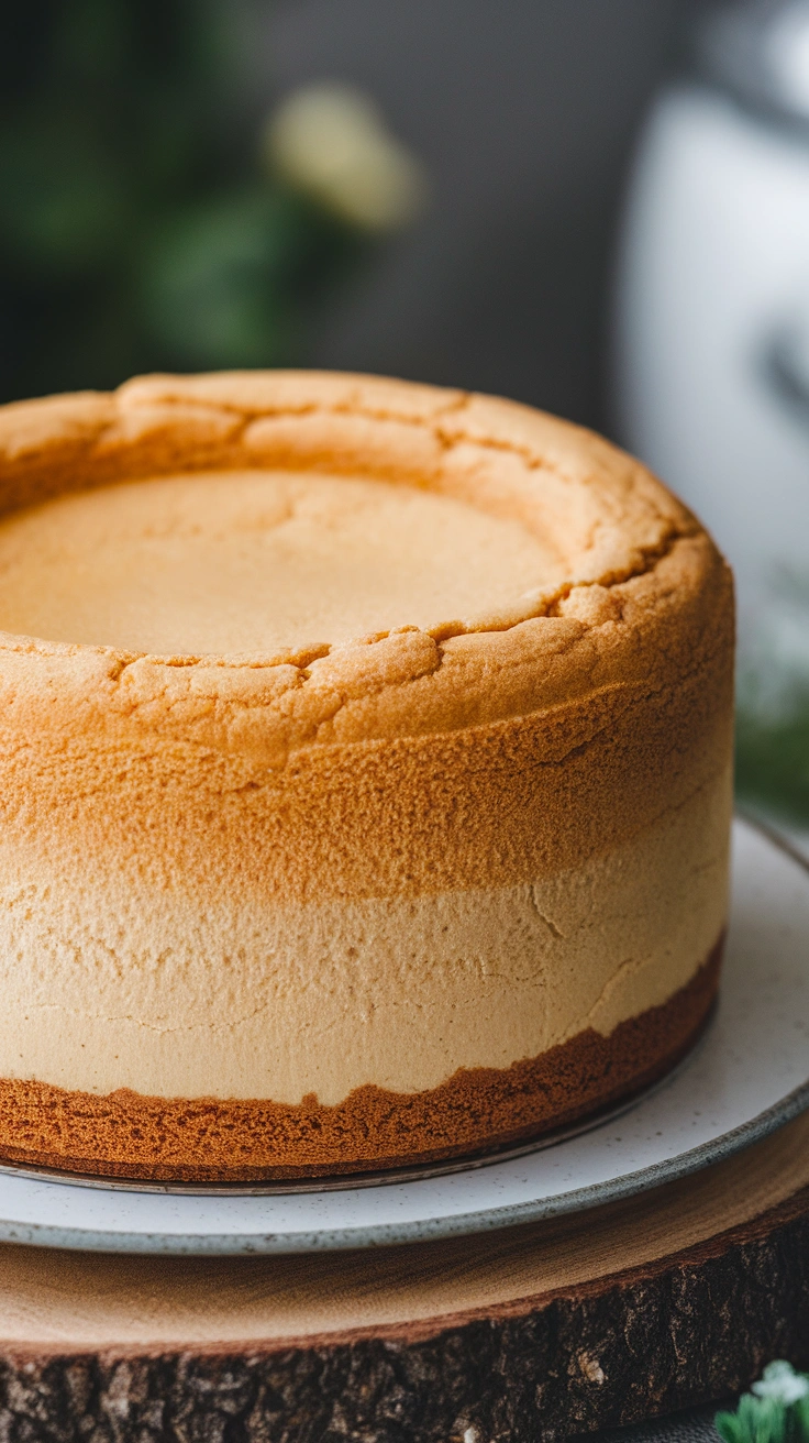 Japanese Souffl&eacute; Cheesecake