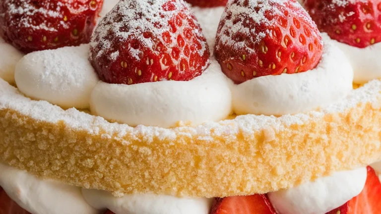 Japanese Strawberry Shortcake - Featured