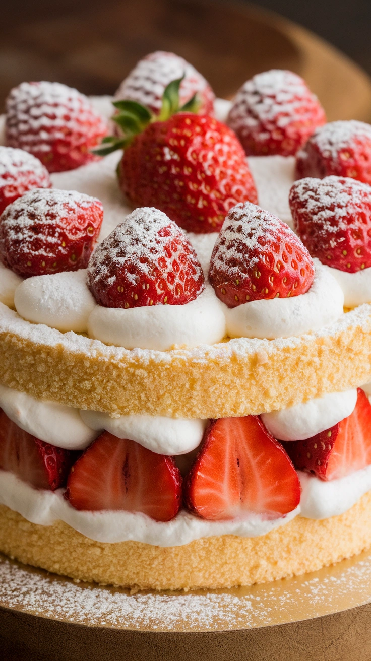 Japanese Strawberry Shortcake