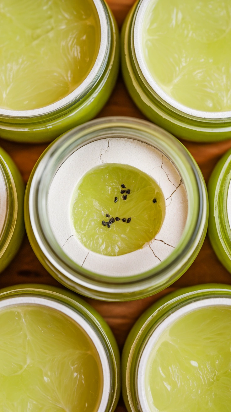 Key Lime Pie Jars