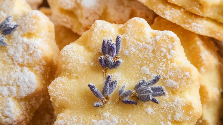 Lemon Lavender Shortbread - Featured