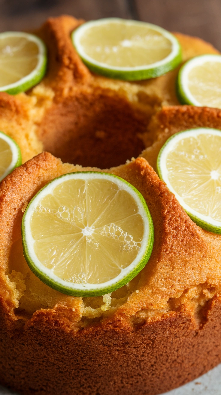 Lemon-Lime Soda Pound Cake