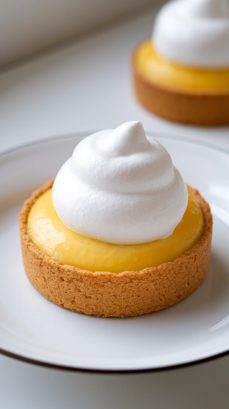 Lemon Meringue Tartlets