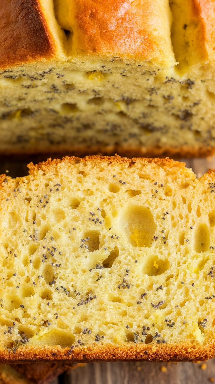 Lemon Poppy Seed Loaf