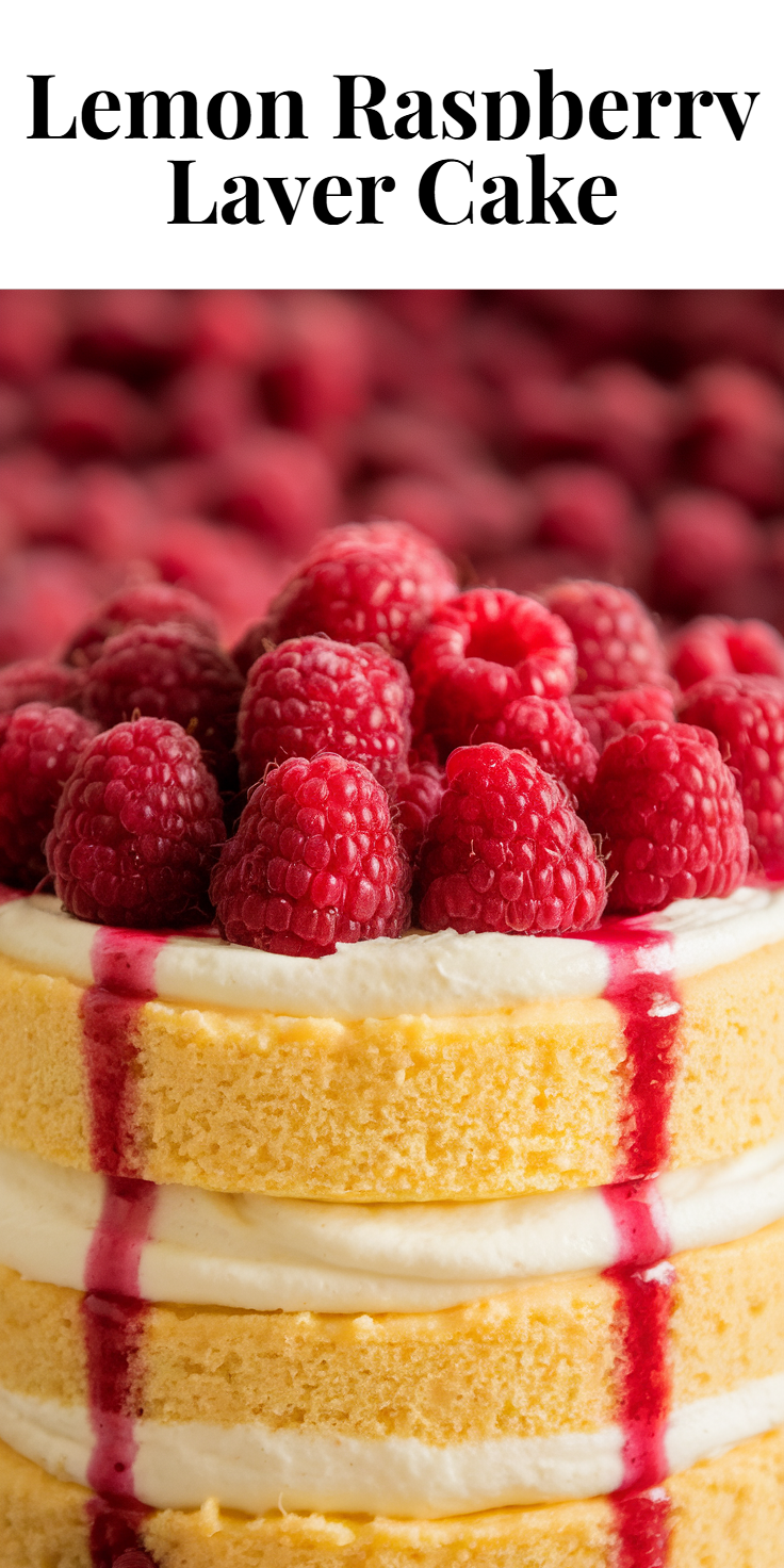 Lemon Raspberry Layer Pie Lemon Raspberry Layer Cake