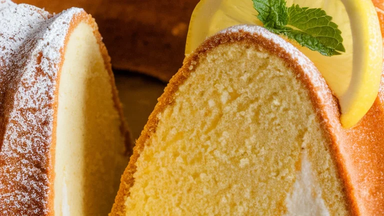 Lemon Ricotta Bundt Cake - Featured