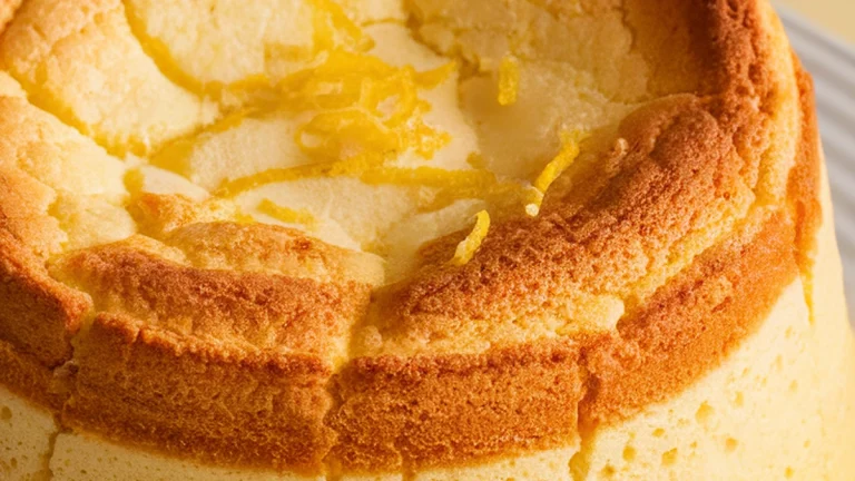 Lemon Soufflé - Featured