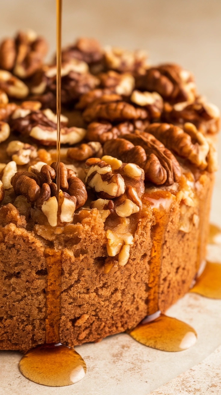 Maple Walnut Coffee Cake