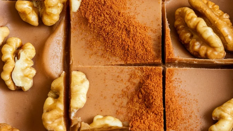 Maple Walnut Fridge Fudge - Featured