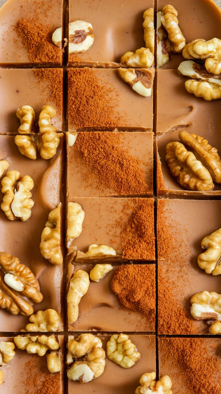 Maple Walnut Fridge Fudge