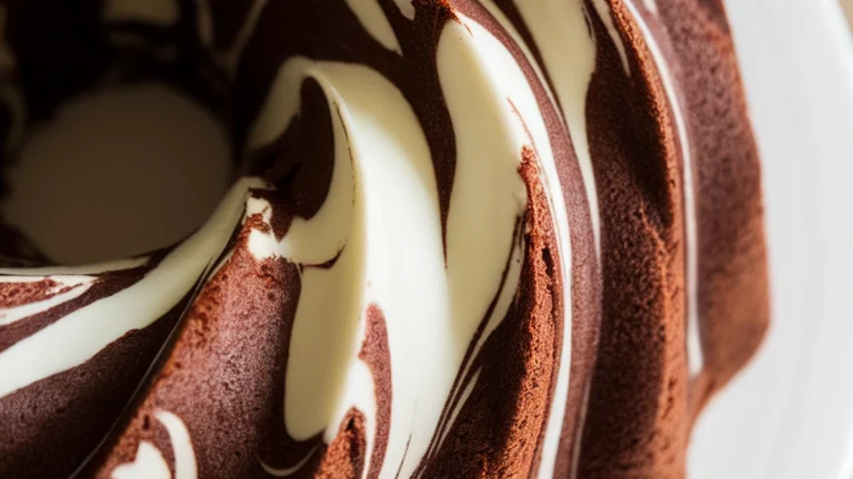 Marble Bundt Cake - Featured