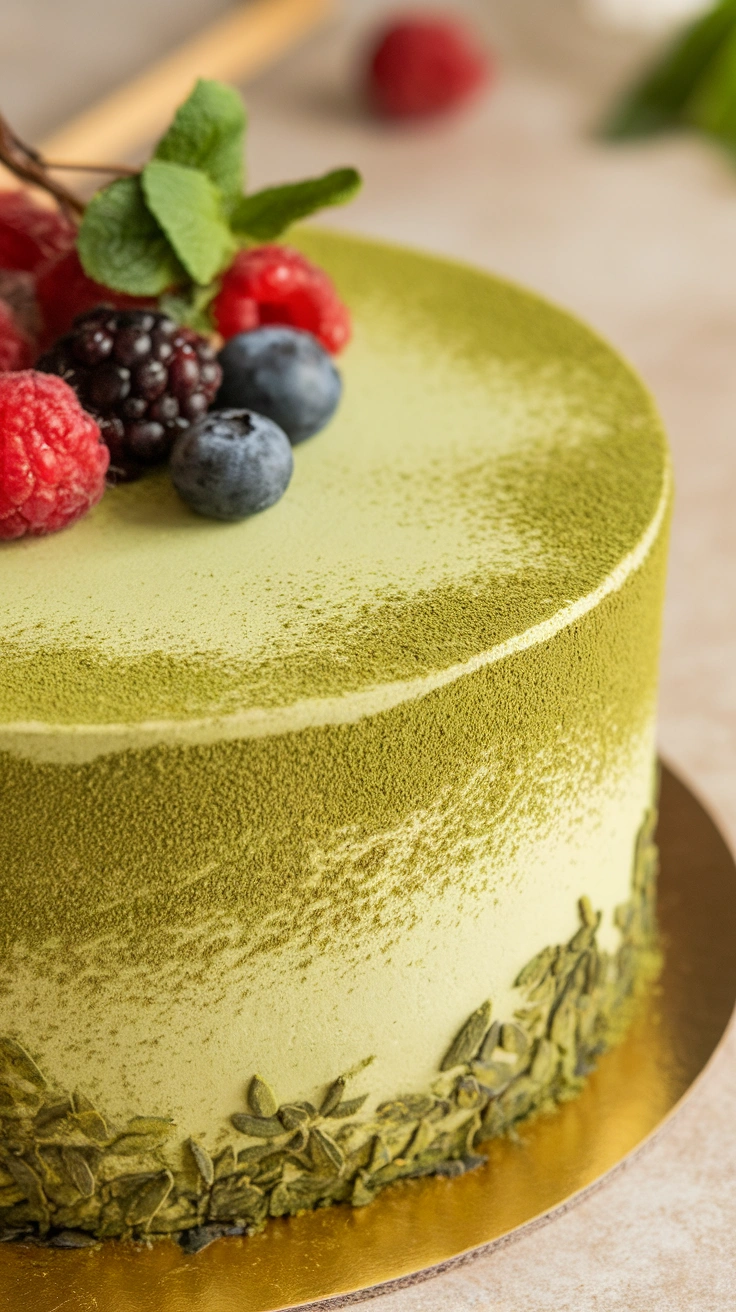 Matcha Green Tea Chiffon