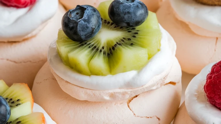 Mini Fruit Pavlovas - Featured