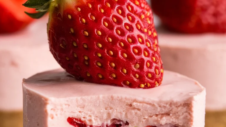 Mini Strawberry Cheesecake Bites - Featured