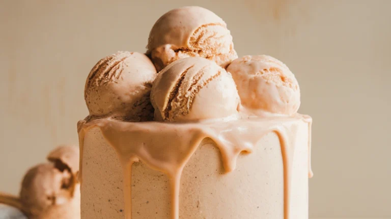 Minimalist Melted Ice Cream Cake - Featured