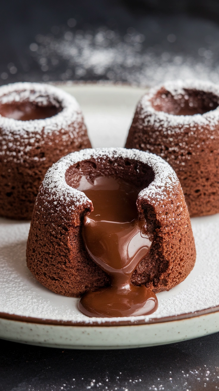 Molten Chocolate Lava Cakes