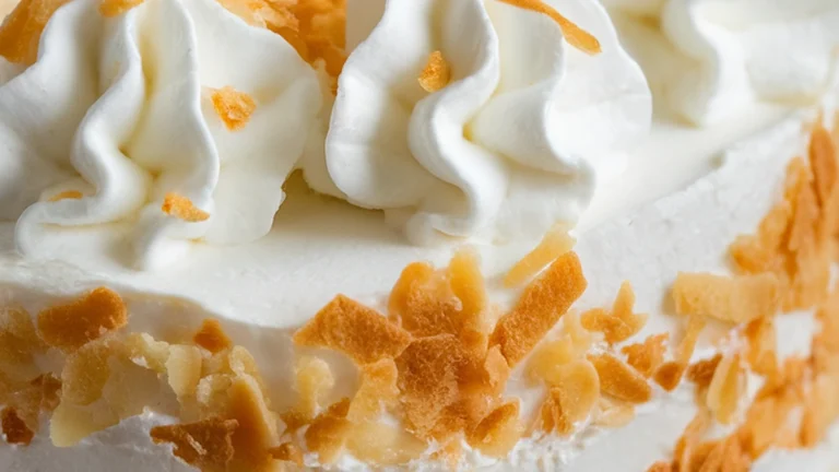 No-Bake Coconut Icebox Cake - Featured