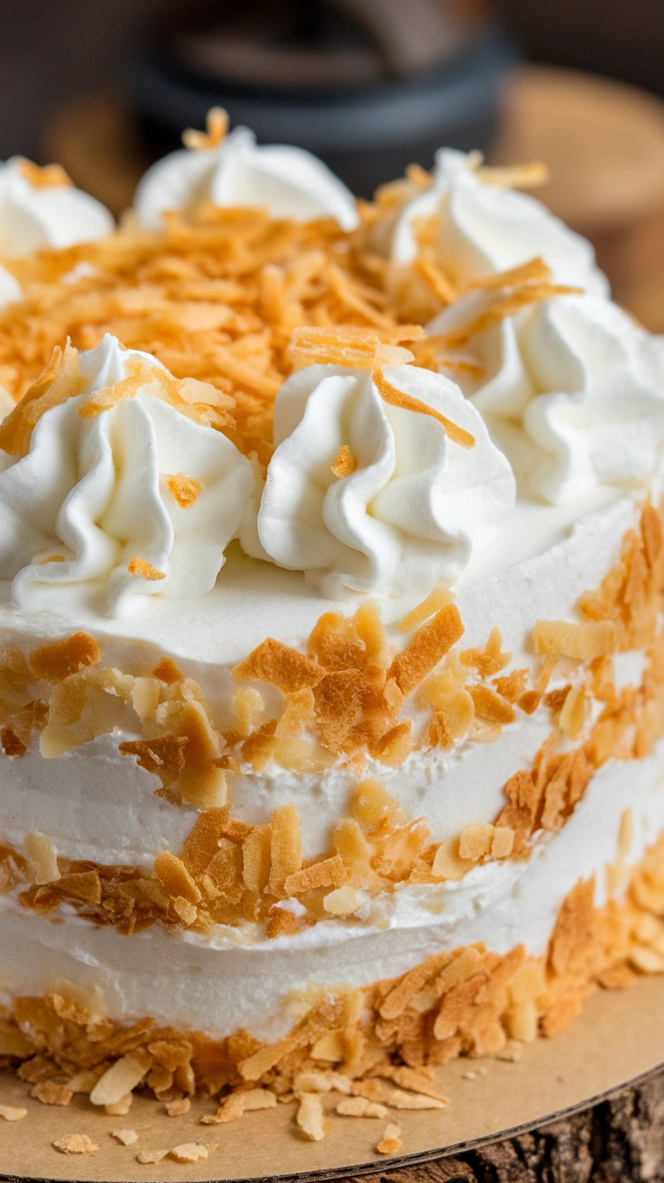 No-Bake Coconut Icebox Cake