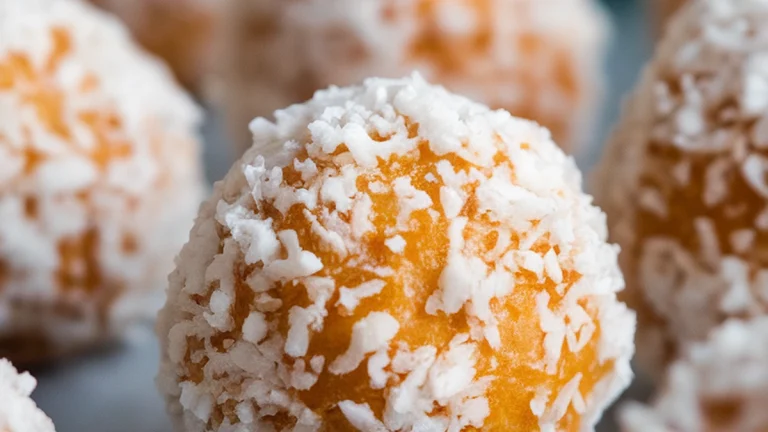 No-Bake Coconut Snowballs - Featured