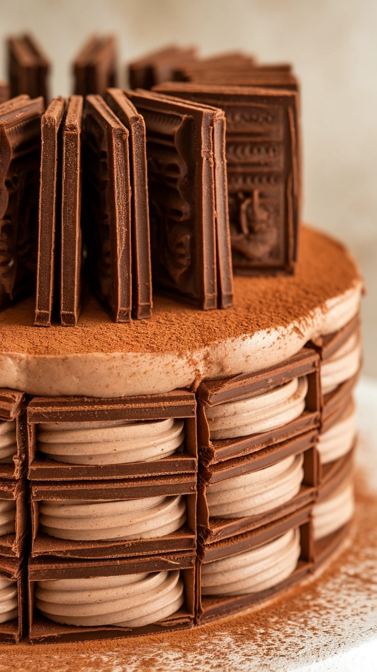 Old-Fashioned Chocolate Wafer Icebox Cake