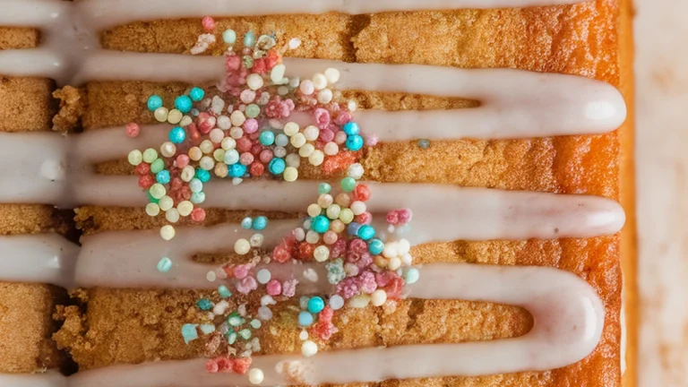 One-Bowl Vanilla Sheet Cake - Featured