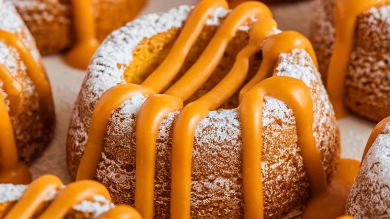 Orange Almond Flour Mini Cakes - Featured