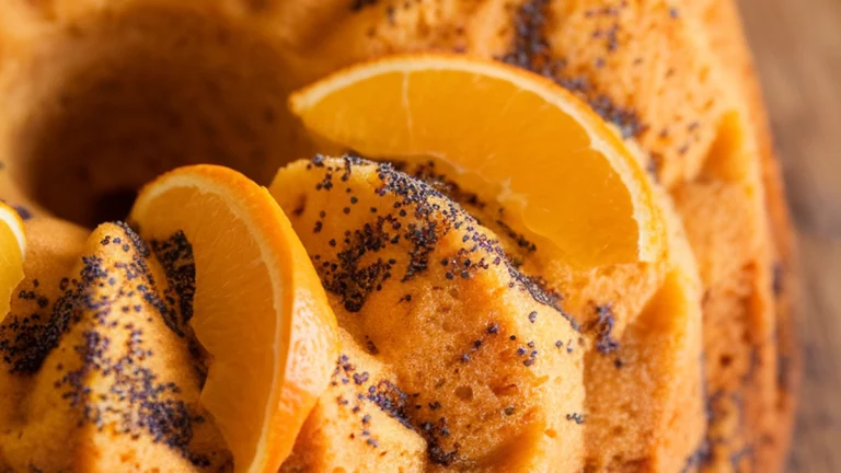 Orange and Poppy Seed Bundt - Featured