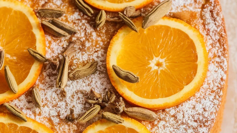 Orange Cardamom Coffee Cake - Featured