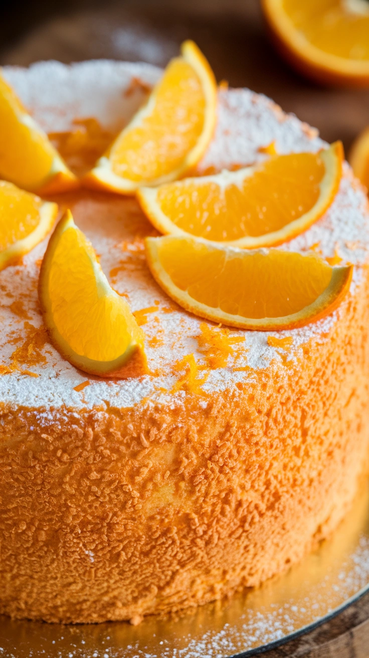 Orange Chiffon Cake