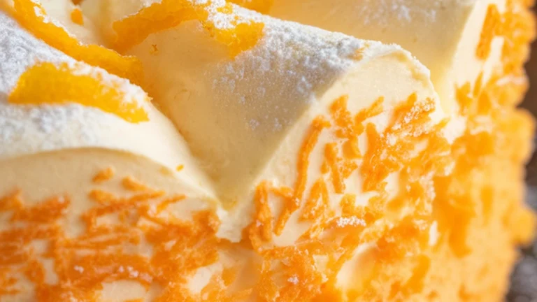 Orange Chiffon Cake - Featured