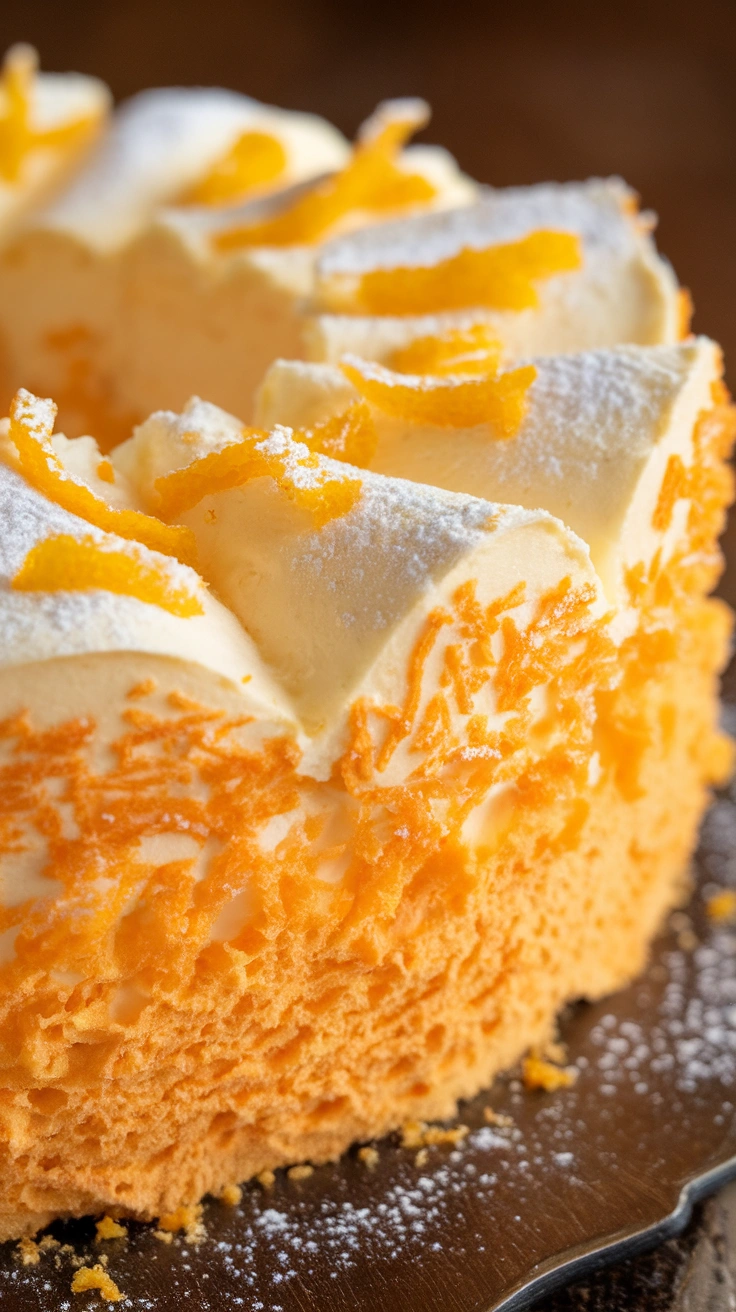 Orange Chiffon Cake