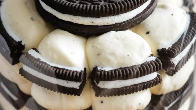 Oreo Icebox Cake - Featured