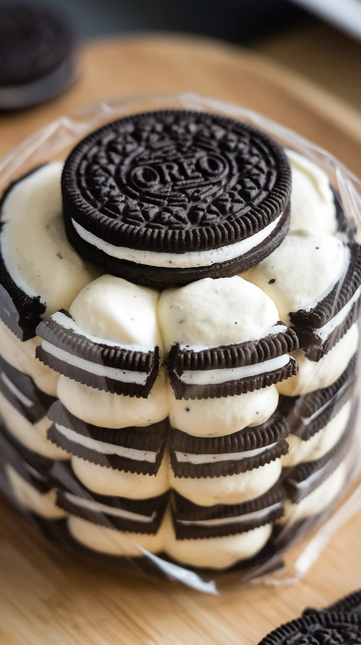 Oreo Icebox Cake