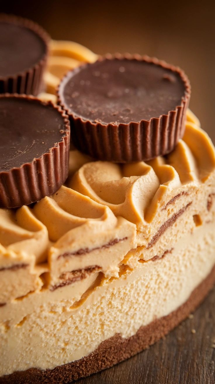 Peanut Butter Cup Cheesecake