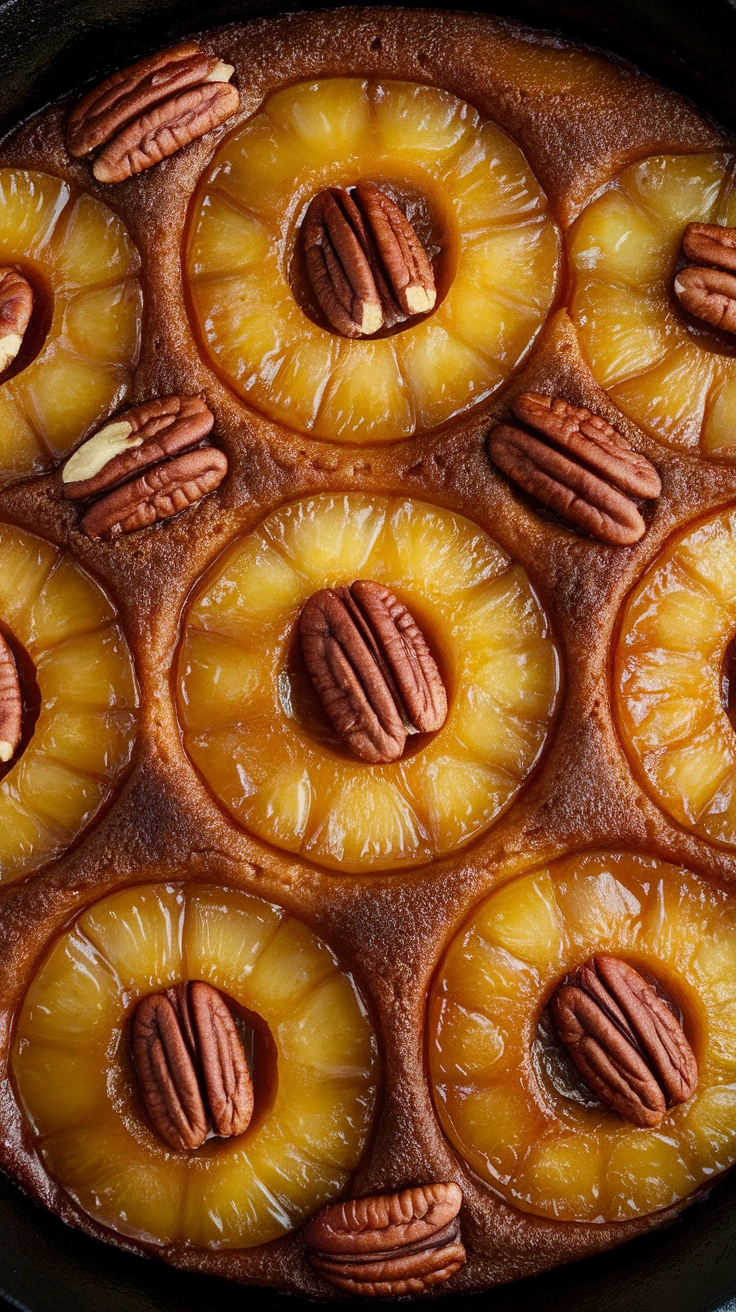 Pineapple Upside-Down Skillet Cake