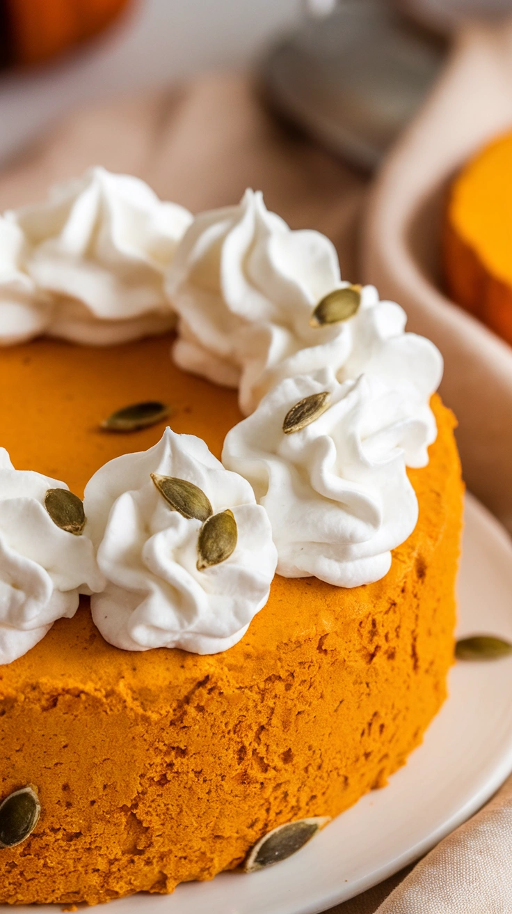 Pumpkin Cloud Cake