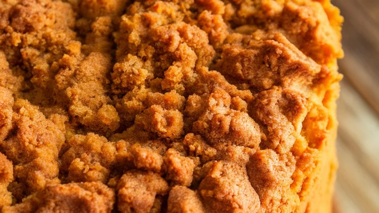 Pumpkin Spice Crumb Cake - Featured