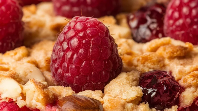 Raspberry Almond Tea Cake - Featured