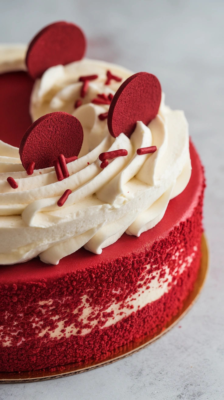 Red Velvet Cheesecake