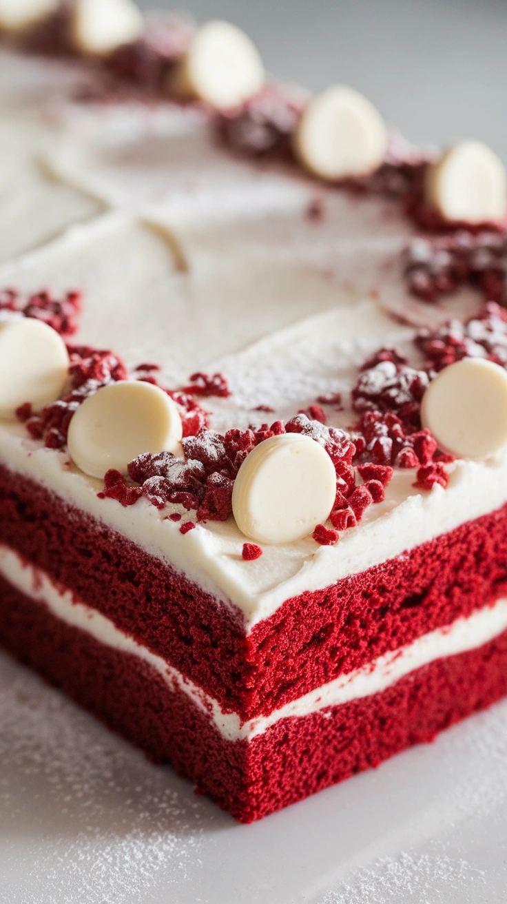 Red Velvet Sheet Cake